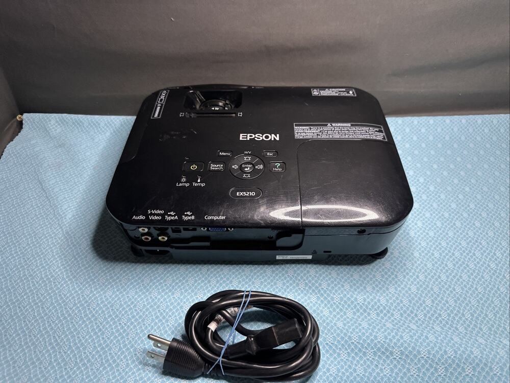 Epson EX5210 H429A 3LCD XGA LCD Projector-No Remote